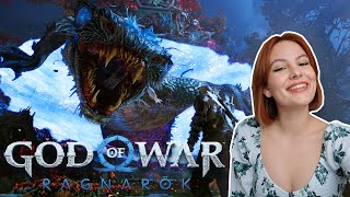 FIGHTING THE NIDHOGG  God of War Ragnarok PS5  Part 10 [upl. by Dymphia]