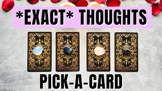 His SECRET THOUGHTS  FEELINGS Right Now 🤯❤️ INSANELY ACCURATE 😲 Pick a Card Love Tarot Reading [upl. by Hancock]