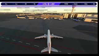 MSFS 2020 Live Fenix A320  Istanbul LTFJ  Roma LIRF GSX 2K STREAM [upl. by Nho]