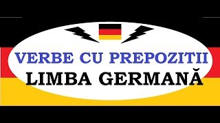 Invata Germana  20 de VERBE cu PREPOZITII dativ sau acuzativ [upl. by Edda370]