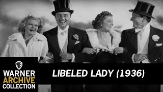 Open HD  Libeled Lady  Warner Archive [upl. by Huberty]