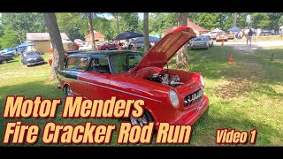 Motor Menders Fire Cracker Rod Run 2024 car show hotrods streetrods [upl. by Nilyarg]