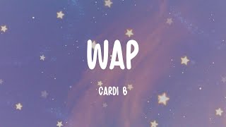 Cardi B  WAP Lyrics [upl. by Hsina]