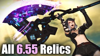 All NEW Mandervillous Relic Weapons  Patch 655 [upl. by Ettelrats]