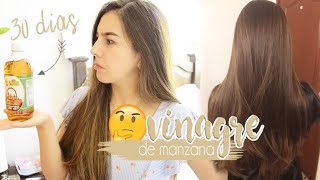 Vinagre de manzana en el cabello antes y después Mi experiencia ♡ Pochi Psicologia [upl. by Octavian]