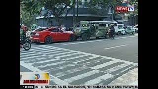 BT Sports car na nakainom ang driver bumangga sa kasalubong na jeep sa QC [upl. by Acisseg]