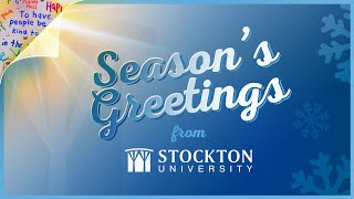 Stockton University Holiday Card 2022 [upl. by Eldoree]