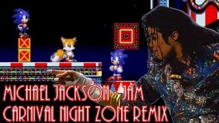 Michael Jackson  JamCarnival Night Zone Remix [upl. by Nnylhtak]