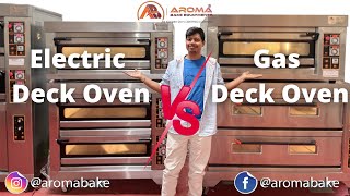 GAS VS ELECTRIC DECK OVEN  FULL INFORMATION 2022 [upl. by Lefkowitz]