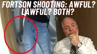 REAL LAWYER  The Roger Fortson Shooting Awful Lawful Both [upl. by Dugas120]