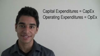 Capital Expenditures vs Operating Expenditures [upl. by Aicital]