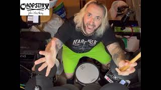 ‘Colossus of Clout’ by Barz Ulrich  John ‘ChopStixx’ Westbay Drum Cover [upl. by Aynik862]