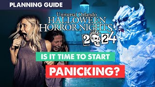 HHN33 Is It Time To Start Panicking For Universal Orlando Halloween Horror Nights 2024 [upl. by Goddard]