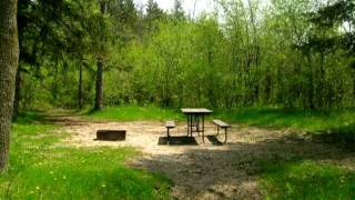 Mauthe Lake Campsites 301432 Kettle Moraine State Forest Northern Unit [upl. by Aisatsana43]