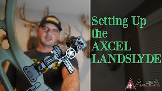 Setting Up the Axcel Archery Landslyde Sight [upl. by Johen]