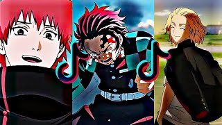 Anime edits  TikTok compilation part 1 [upl. by Walli460]