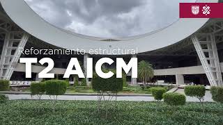 CONCLUIMOS EL REFORZAMIENTO ESTRUCTURAL DE LA TERMINAL 2 DEL AEROPUERTO BENITO JUÁREZ ✈️ [upl. by Renita]