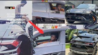 Seyi Vibez Made Zinoleesky and Portable Cry as he Buy himself a New 300 Million Lamborghini [upl. by Ainet408]