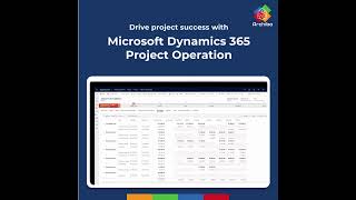 Dynamics 365 Project Operations dynamics365 archibo projectmanagement [upl. by Hoag]