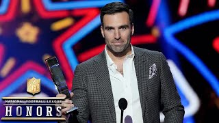 Joe Flacco wins Comeback Player of the Year Award  2024 NFL Honors [upl. by Rairb552]