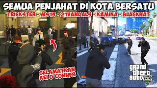 SELAMATKAN KEI DARI HUKUMAN MATI  SEMUA PENJAHAT DI KOTA BERSATU RUSH KANPOL   GTA 5 ROLEPLAY [upl. by Cordi]