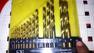 knowledge about drill bitDrill bit size different size of drill bitFinding the correct drill bit [upl. by Milah]