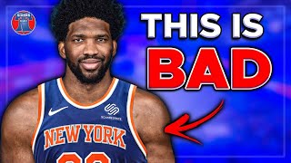 Embiid quotWants to be a Knickquot  Insane Joel Embiid Report  Sixers News [upl. by Hamirak]