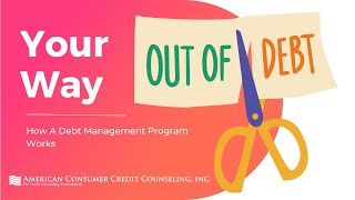 Your Way Out of Debt  How A Debt Management Program Works [upl. by Annohsak544]