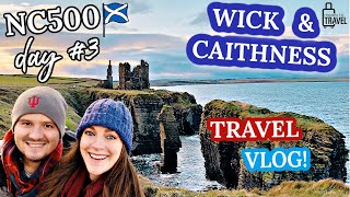 NORTH COAST 500 VLOG ◆ A Muddy Day Exploring Wick amp Caithness ◆ Scotland NC500 Road Trip DAY 3 [upl. by Weinberg]