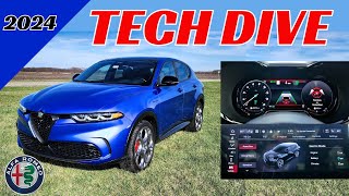 2024 Alfa Romeo Tonale Tech Deep Dive  Driver Assist and Display [upl. by Hasheem]