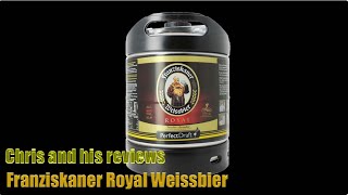 Franziskaner Royal Weissbier PDPRO Review [upl. by Enitsrik]