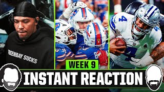 NFL Week 9 Instant Reaction Show [upl. by Ardyce554]