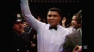 Muhammad Ali makes his presence felt at WrestleMania I [upl. by Ledoux]