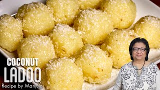 Coconut Ladoo  Naariyal Ladoo  Coconut Laddu  Coconut Ladoo Recipe  How to make Coconut Ladoo [upl. by Stewart252]