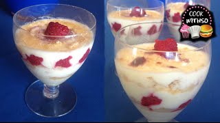 Tiramisu framboise  Recette simple et rapide Cookwithso [upl. by Azenav]