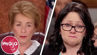 Top 10 Saddest Judge Judy Moments [upl. by Hgielek975]