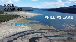 SUMPTER OREGONFREE CAMPINGPHILLIPS LAKE RIDEGOOD FOOD41924 [upl. by Orpah68]