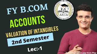 FY Bcom Accounts  2nd Semester  AKCA [upl. by Madaih]