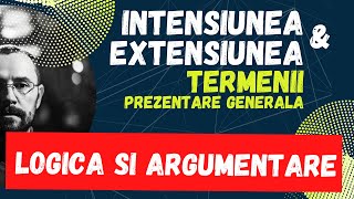 Bac Logica si argumentare Termenii Intensiune Extensiune prezentare generala [upl. by Yellhsa510]