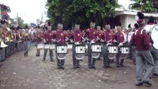 Coruña Marching Band Linea de Percusión 2010 El Salvador [upl. by Abroms]