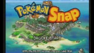 Pokemon Snap Intro Nintendo 64 Pal Version [upl. by Sower994]