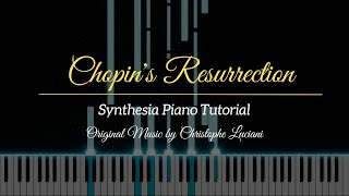 🎹 Chopins Resurrection Sentimental Waltz  Synthesia Tutorial  Composed by Christophe Luciani [upl. by Riatsala59]