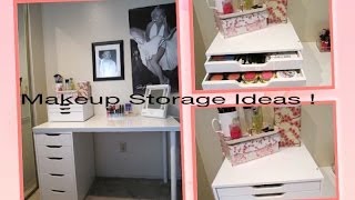 Makeup Storage Ideas DIY Dust Free Makeup Brushes [upl. by Houser]