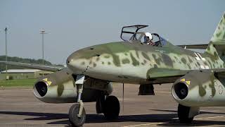 Messerschmitt ME 262 bei einem Tankstop in Lahr EDTL am 110923 [upl. by Mackey822]