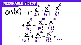 cosx  Maclaurin Series Derivation [upl. by Pirbhai389]