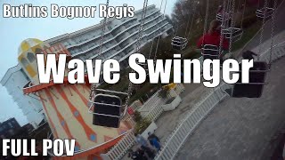 Themepark POV  Wave Swinger  Butlins Bognor Regis Fairground  Ourthemeparklife [upl. by Yurik]