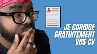 Comment rédiger un CV efficace  la critque en direct [upl. by Dale166]