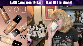 AVON Campaign 19 Haul  Start Of Christmas [upl. by Volpe]