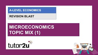 ALevel Economics Revision Blast  Micro Topic Mix 1  13 Apr 2021 [upl. by Eelarual851]