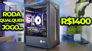 COMPREI UM PC GAMER DE 6300 REAIS NOVO PRA MONTAR EM CASA PC PRA MUITO TEMPO [upl. by Yrallih]